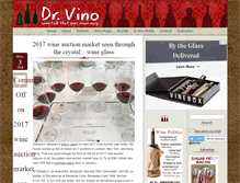 Tablet Screenshot of drvino.com